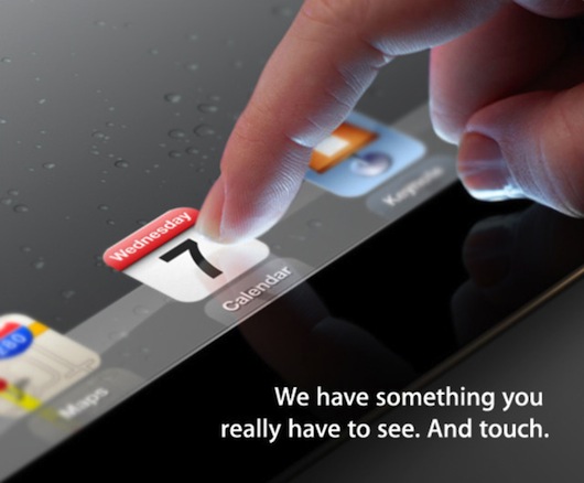 Apple&rsquo;s iPad 3 invitation